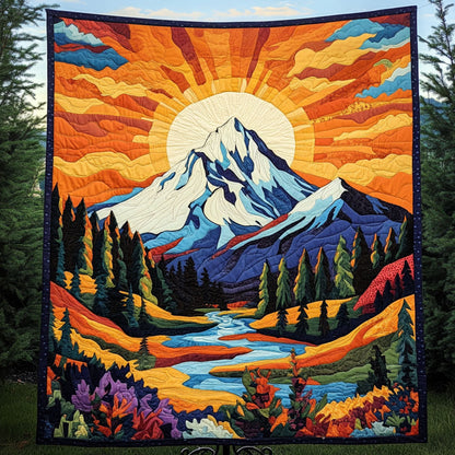 Majestic Peaks Quilted Blanket NCU0NT4429