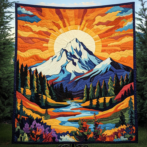 Majestic Peaks Quilted Blanket NCU0NT4429