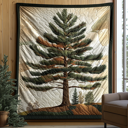 Majestic Pines Quilted Blanket NCU0DV5647