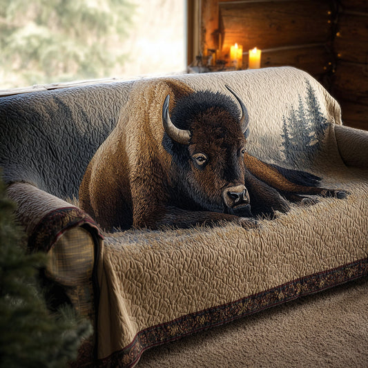 Majestic Plains Quilted Sofa Cover NCU0DV8532