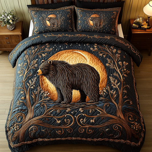 Majestic Roar 3-Piece Quilted Bedding Set NCU0DK4631