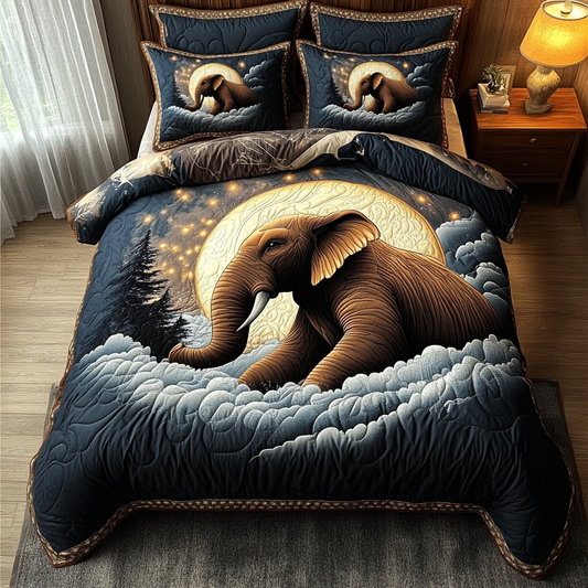 Majestic Safari 3-Piece Quilted Bedding Set NCU0DK6262
