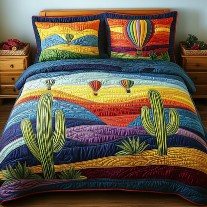Majestic Soar 3-Piece Quilted Bedding Set NCU0VL2260