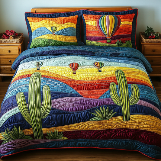 Majestic Soar 3-Piece Quilted Bedding Set NCU0VL2260