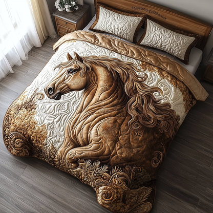 Majestic Spirit Quilted Bedding Set NCU0DV2782