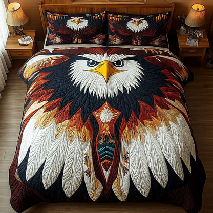 Majestic Spirits 3-Piece Quilted Bedding Set NCU0PT3100