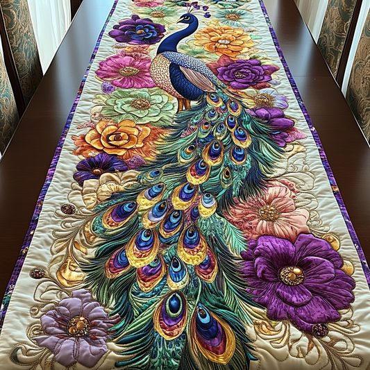 Majestic Tail Quilted Table Runner NCU0DK5857