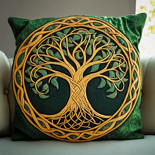 Majestic Tree Quilted Pillow Case NCU0VL849