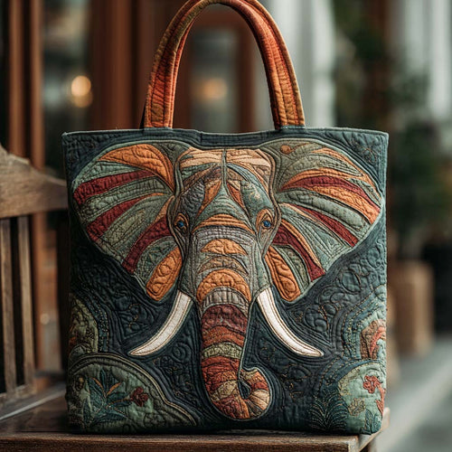 Majestic Trunk Quilted Tote Bag NCU0PT9445