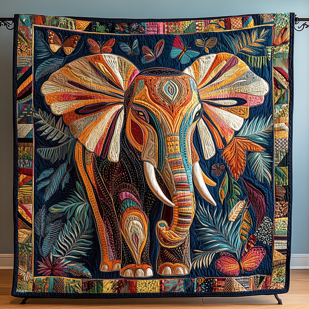 Majestic Tusk Quilted Blanket NCU0DK4853