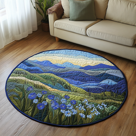 Majestic Views Quilted Round Mat NCU0DK7105
