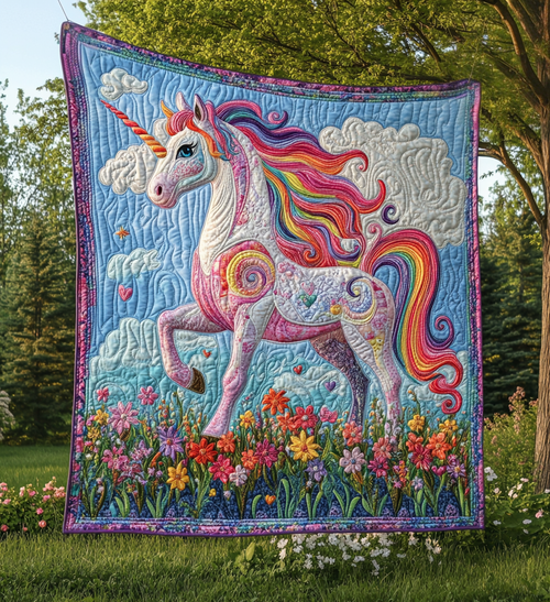 Majestic Whimsy Quilted Blanket NCU0DV867