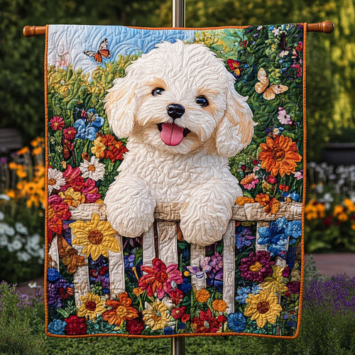 Maltipoo Memories Quilted Blanket NCU0PT3688