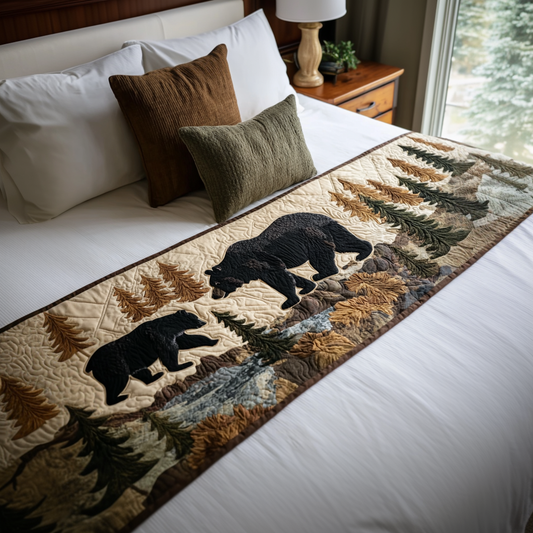 Mama Bears Path Quilted Bed Runner NCU0PT8376