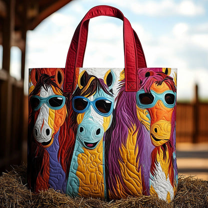 Mane Mischief Quilted Tote Bag NCU0DV7006