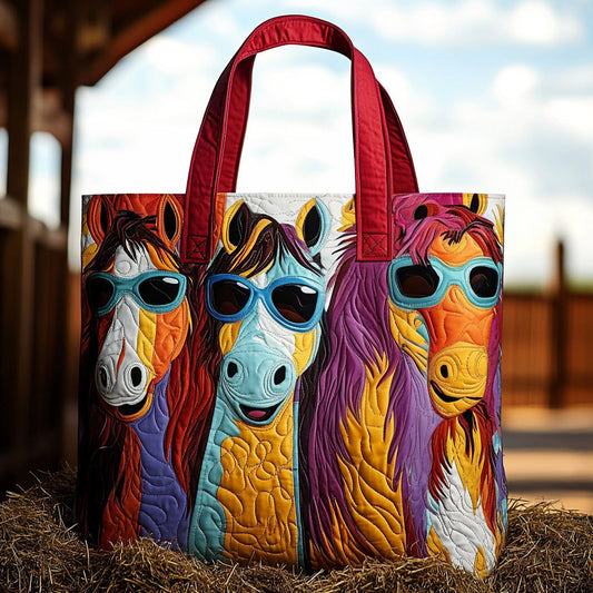 Mane Mischief Quilted Tote Bag NCU0DV7006