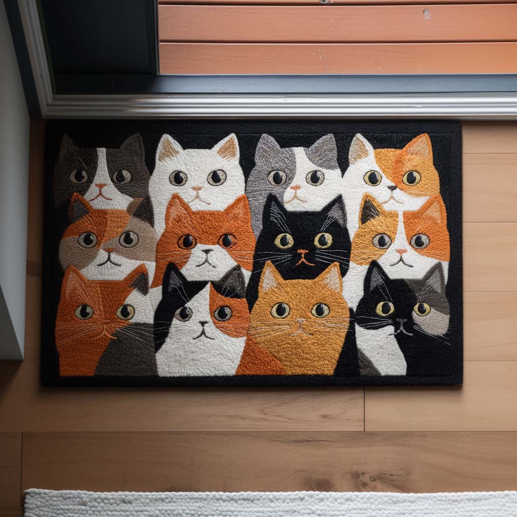 Many Cats Doormat NCU0NT10147