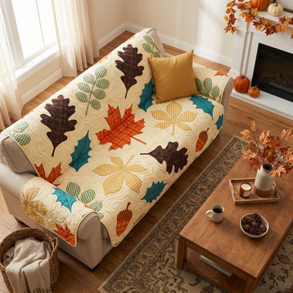 Maple Breeze Quilted Sofa Cover NCU0TD2866