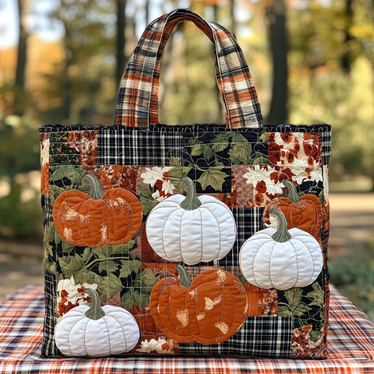 Maple Ember Quilted Tote Bag NCU0DV6959