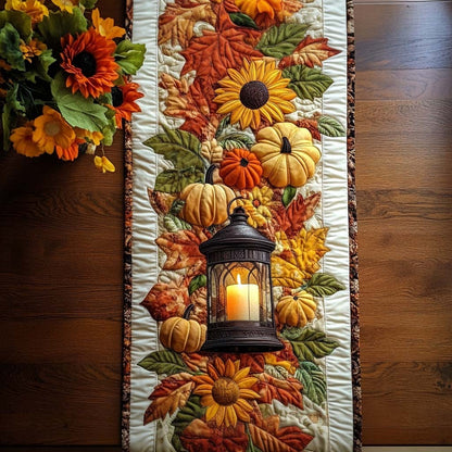 Maple Glow Quilted Table Runner NCU0NT8995