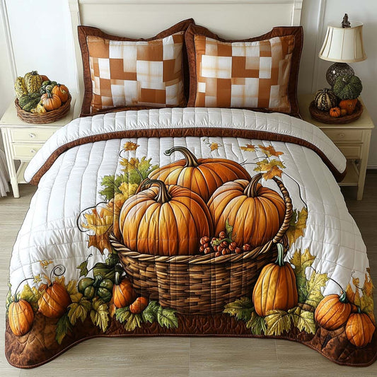 Maple Grove Rest 3-Piece Quilted Bedding Set NCU0NT8770