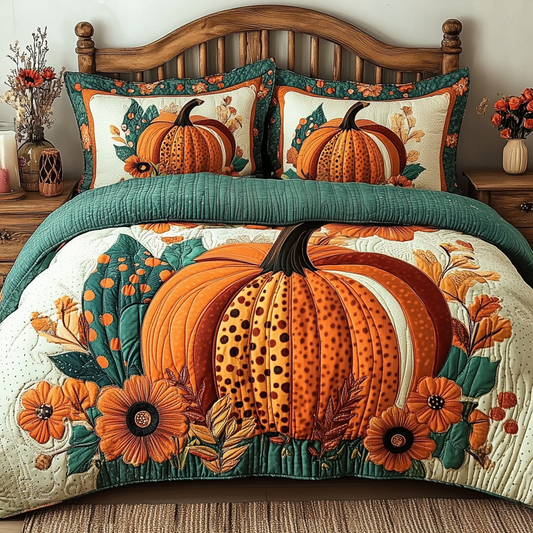 Maple Haven 3-Piece Quilted Bedding Set NCU0VL2867