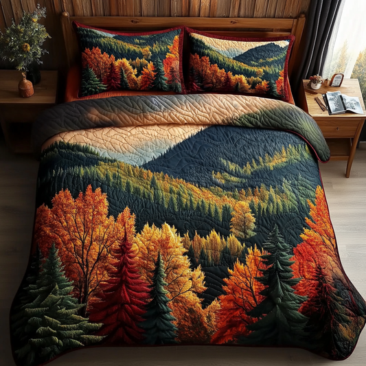 Maple Horizon 3-Piece Quilted Bedding Set NCU0VL2830