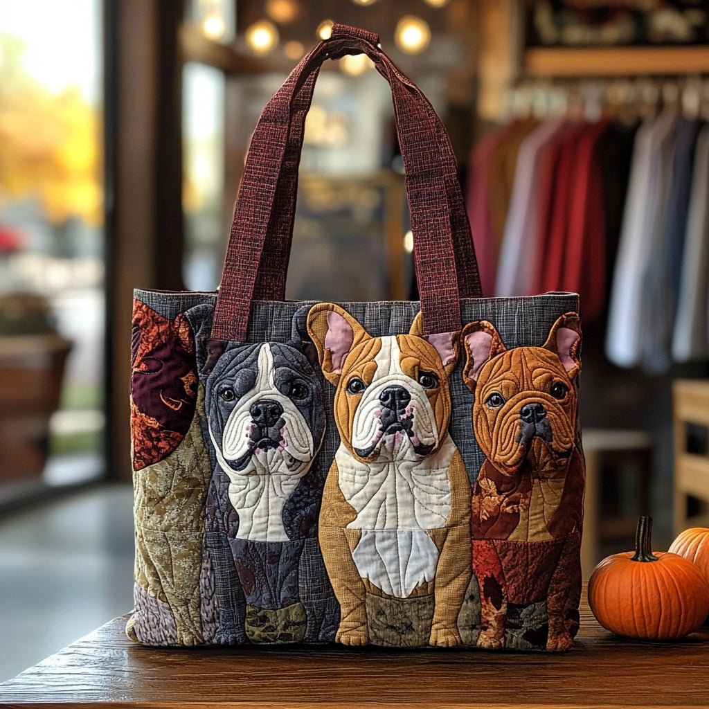 Maple Nose Quilted Tote Bag NCU0DV7140