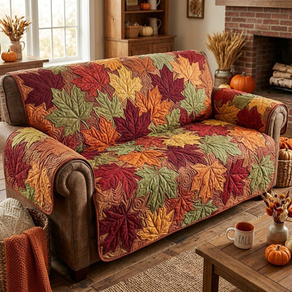 Maple Whisper Quilted Sofa Cover NCU0TV2002