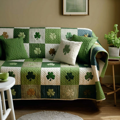 March Magic Quilted Sofa Cover NCU0NT12034