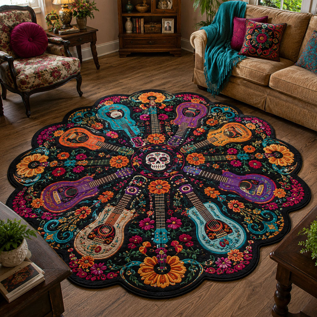 Mariachi Moonlight Custom Shape Area Rug NCU0PT12037