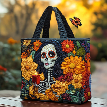 Marigold Memories Quilted Tote Bag NCU0DV7342