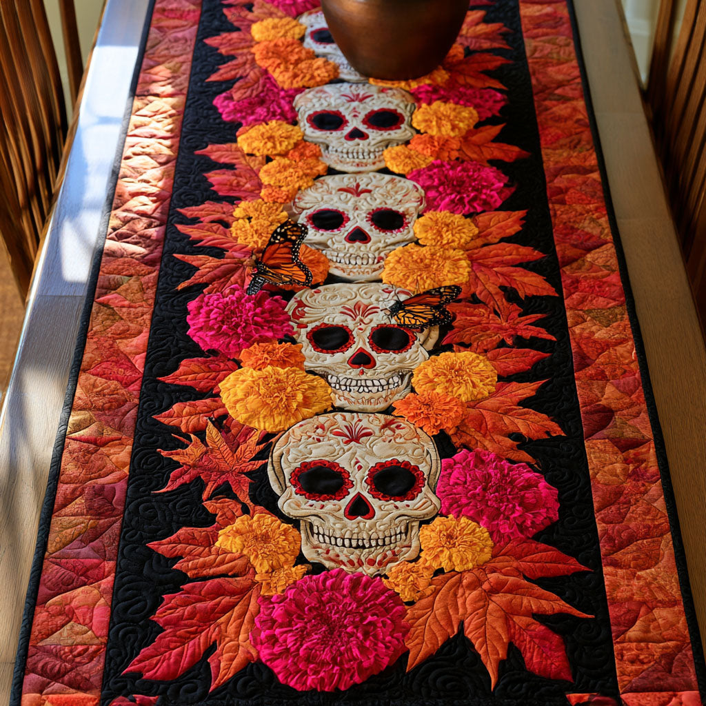 Marigold Memory Lane Quilted Table Runner NCU0PT12021