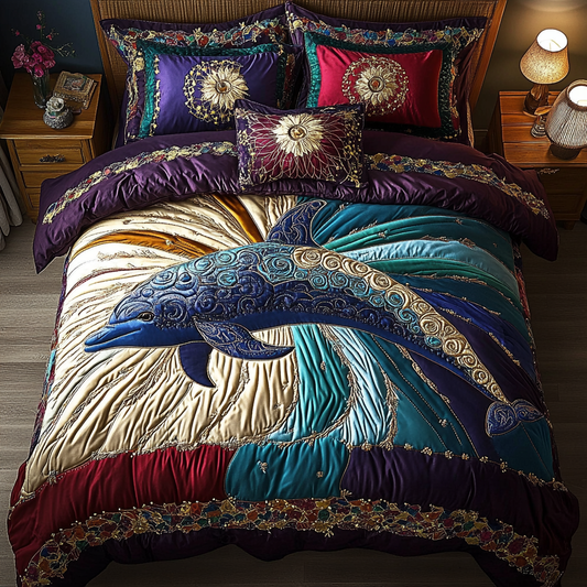 Marine Spirit 3-Piece Quilted Bedding Set NCU0DK4694