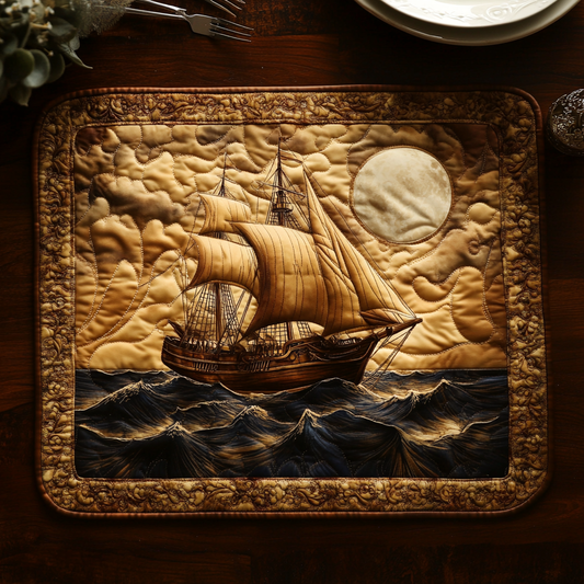 Maritime Voyage Quilted Place Mat NCU0DV3039