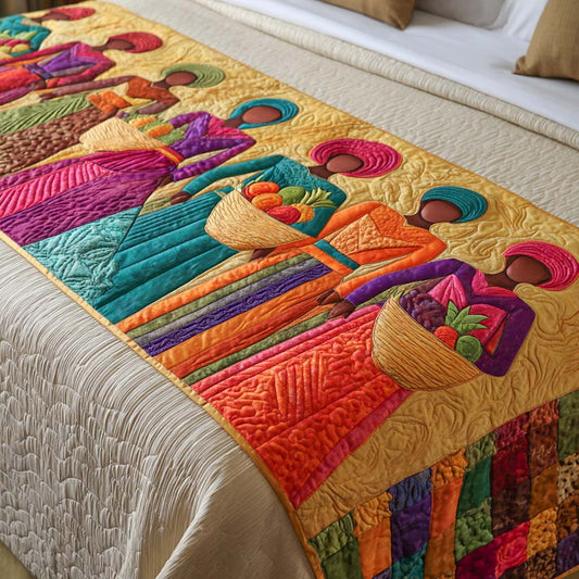 Market Queens Quilted Bed Runner NCU0XD1408