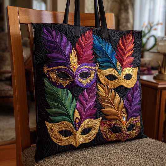Masquerade Flow Quilted Tote Bag NCU0NT11586