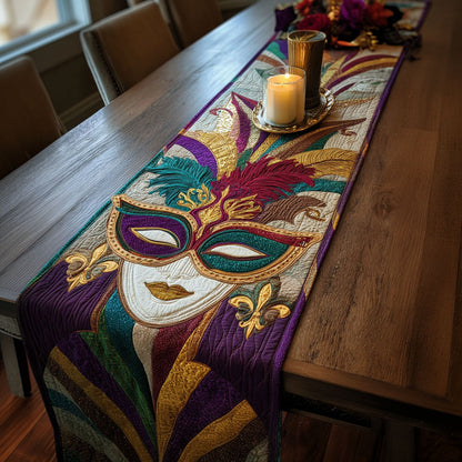 Masquerade Muse Quilted Table Runner NCU0PT10978