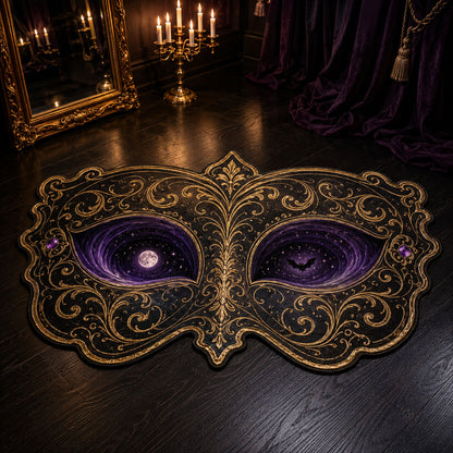 Masquerade Vortex Custom Shape Area Rug NCU0TD2931