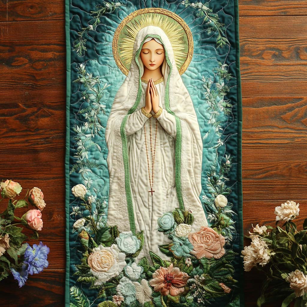 Mater Dei Quilted Table Runner NCU0NT7802