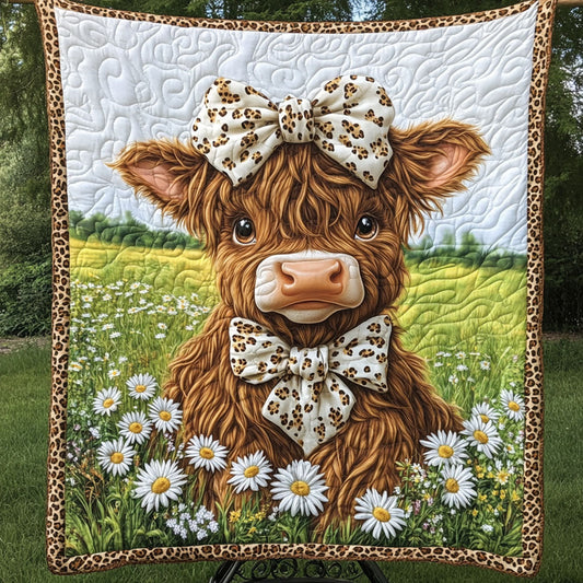 Meadow Bow Beauty Quilted Blanket NCU0NT5940