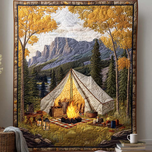 Meadow Camp Quilted Blanket NCU0TD098