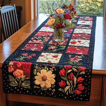 Meadow Charm Quilted Table Runner NCU0DK9781