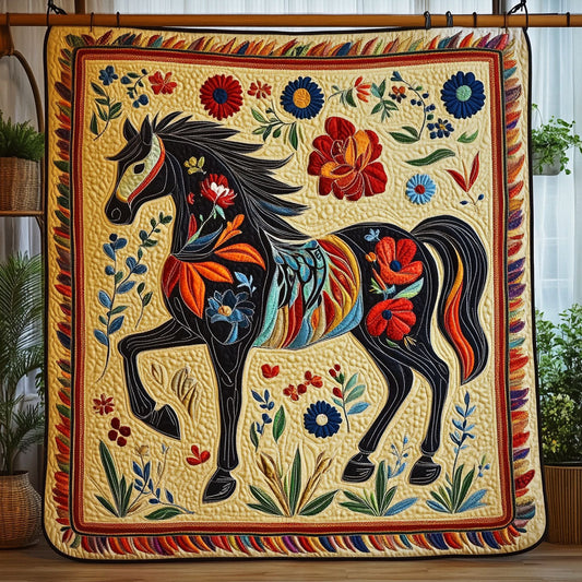 Meadow Dance Quilted Blanket NCU0PT5349