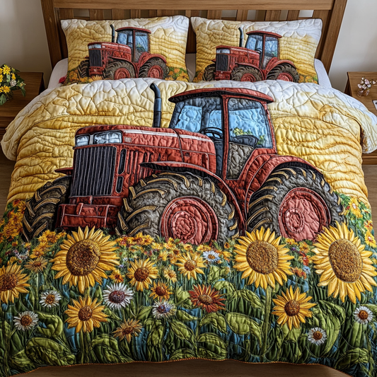 Meadow Drive 3-Piece Quilted Bedding Set NCU0VH4818