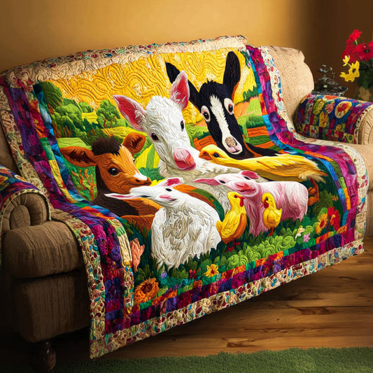 Meadow Family Quilted Sofa Cover NCU0NT11902