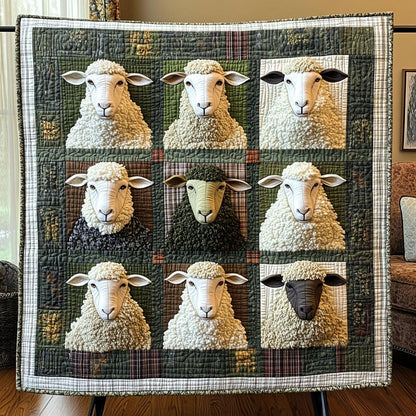 Meadow Flock Quilted Blanket NCU0PT4277