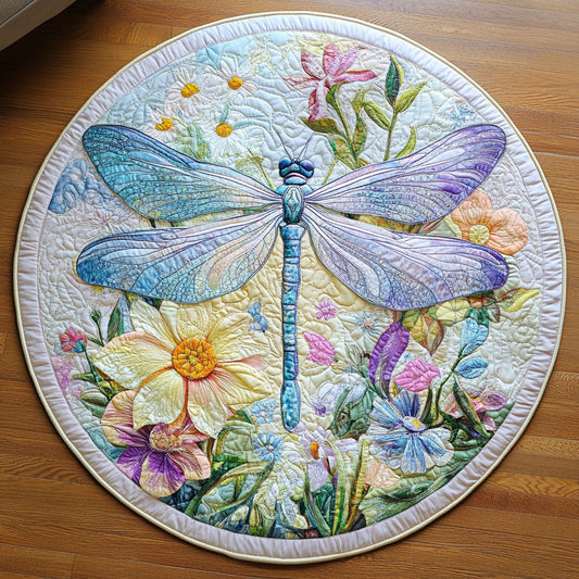 Meadow Grace Quilted Round Mat NCU0NT5048