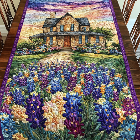 Meadow Grace Quilted Table Runner NCU0DK7211