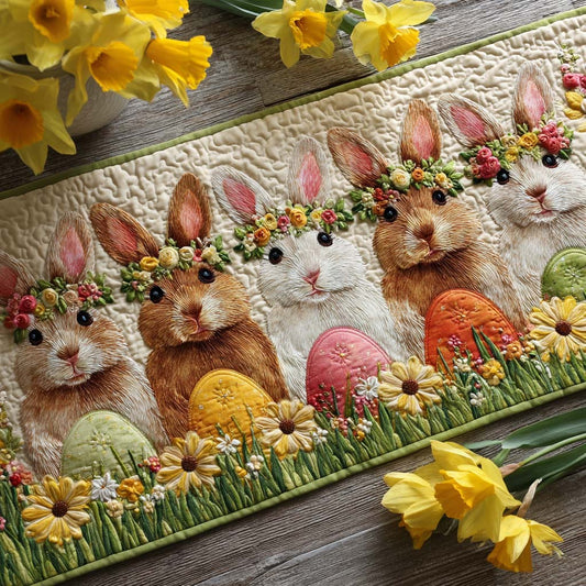 Meadow Joy Quilted Table Runner NCU0NT12269